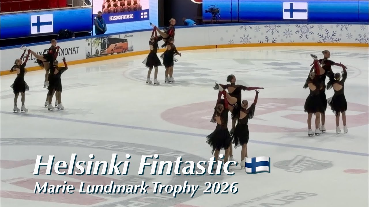 Helsinki Fintastic FS 🇫🇮 Marie Lundmark Trophy 2026 🥇 Synchronized skating