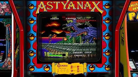 The Astyanax, Realistic Arcade Bezel with Reflective Shader by HyperSpaceMadness