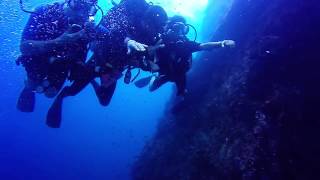 Scuba Diving Neptune's finger, Cabo