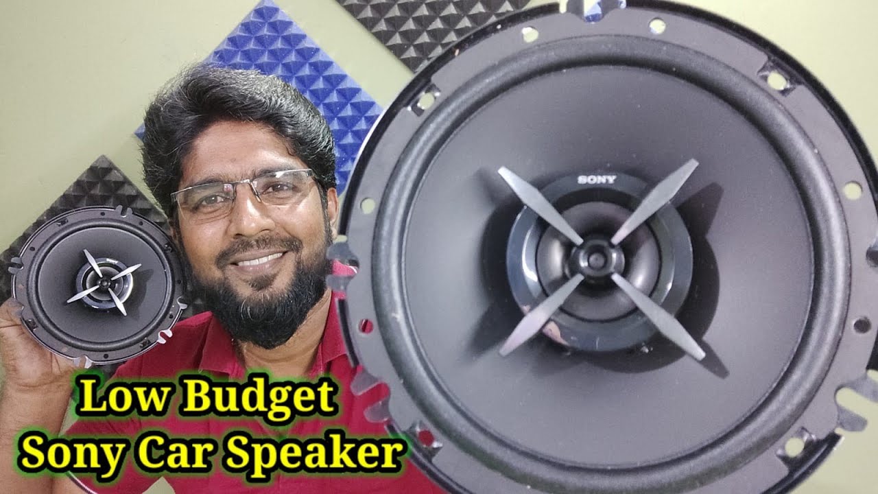 sony low budget car speakers high quality speakers SJ sony cae speakers YouTube