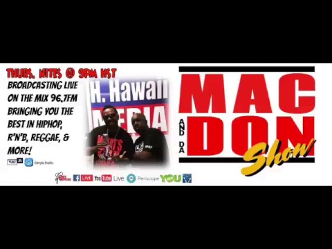 Hawaii's Hardcore Hiphop Radio Show! The Mac and Da Don Show Thurs. 9pm-12am HST