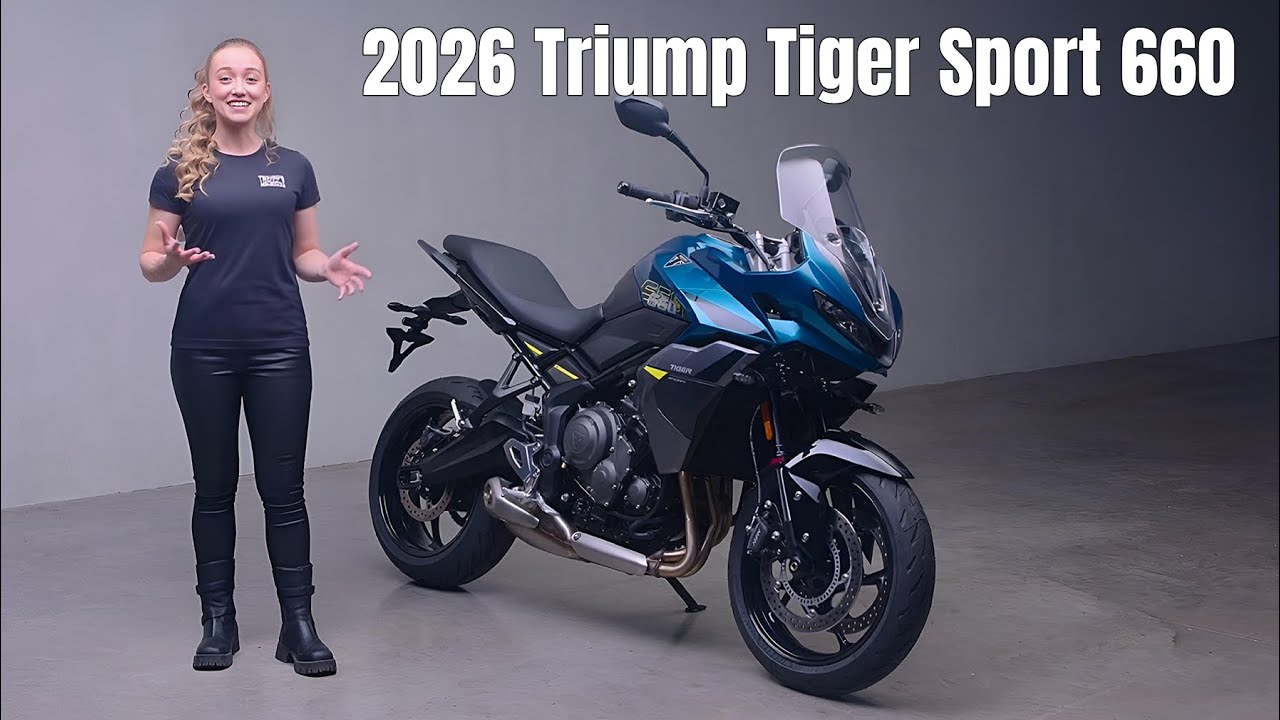 New 2026 Triumph Tiger Sport 660 - World Premiere