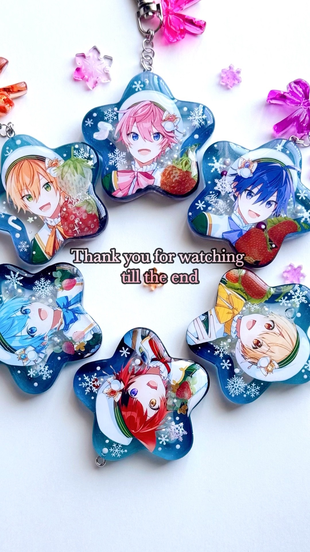 すとぷり 推し活】すとぷり🍓👑 クリスマス シャカシャカキーホルダーを