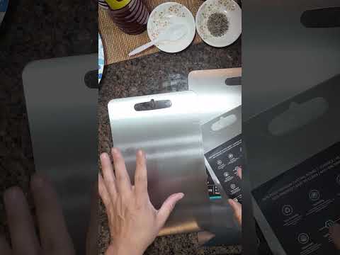 مجموعة ألواح التقطيع المصنوعة من التيتانيوم