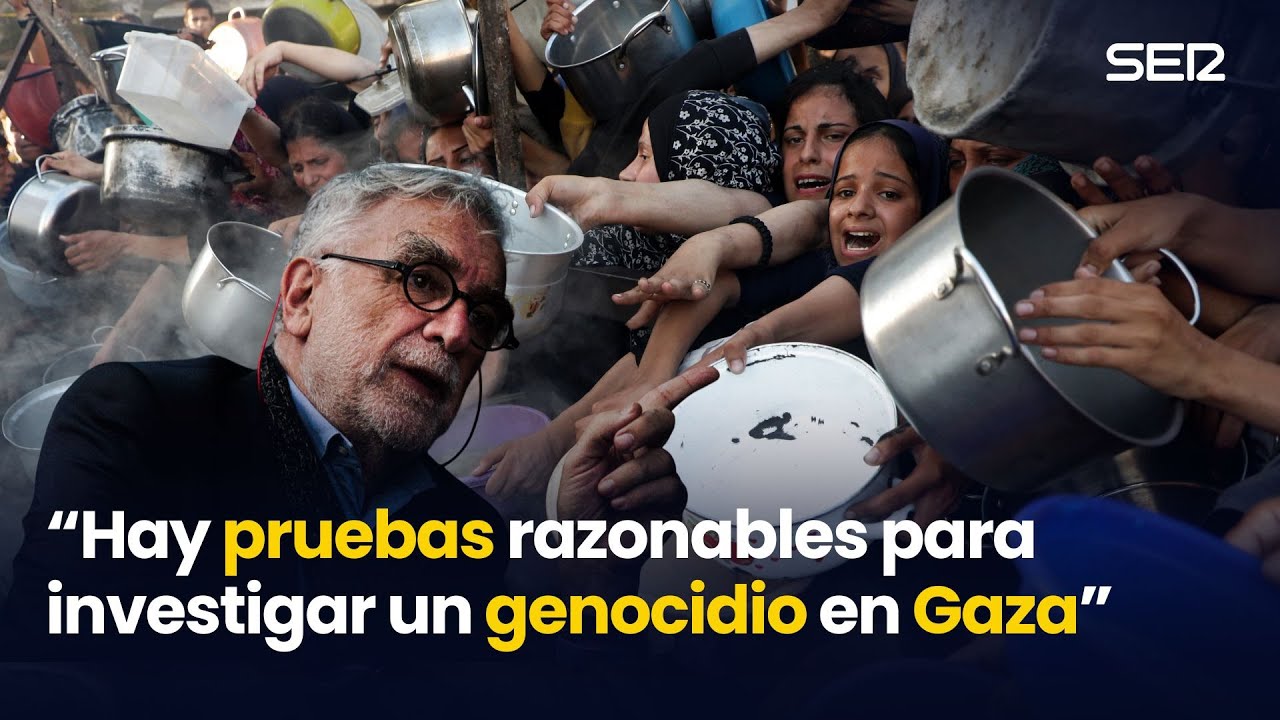 “Hay PRUEBAS razonables para investigar un GENOCIDIO en GAZA”