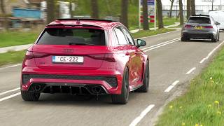 Audi RS Madness! 40  Cars Launching — 1180HP RS3 Sedan, Twin Turbo R8 V10, RS6 Milltek, RS3 8P