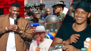 Watch How Mc Jp The Fast Raising Comedian Roast Wike In Style Live At Pencil Unbroken Show New Era