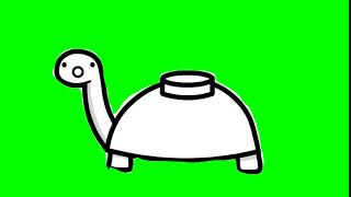Mine Turtle  Hello!  Green Screen