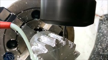 Helical Gear 4 axis milling