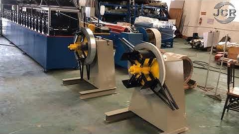 JCR Suspended Ceiling Main Tee Grid Roll Forming Line