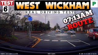 DRIVING TEST @ WEST WICKHAM EP6- 11NOV2025 07:13AM #drivingtestvideo #drivingexam