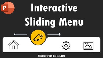 Sliding Interactive Menu with Morph Animation in PowerPoint