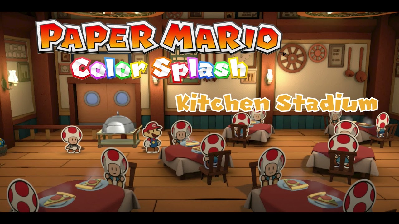 Kitchen Stadium - Paper Mario Color Splash Music Extended