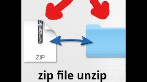 Zip File Unzip Bangla || How to Unzip a Zip File