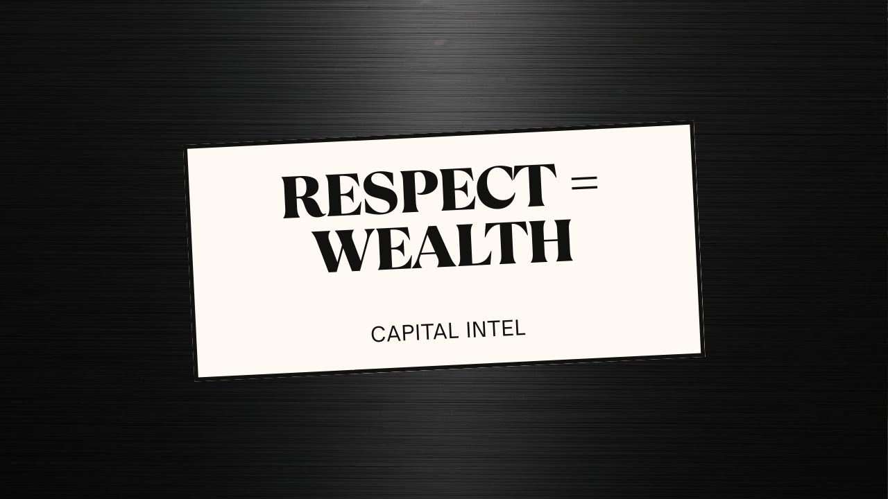 The Social Mechanics of Respect: Why Standing Up for Yourself Is a Wealth Skill