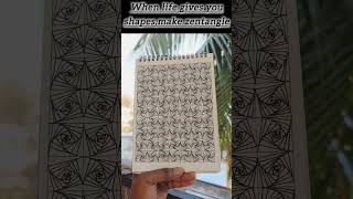 Zentangle art  #zentangleart #zentangle #zentangledrawing #zentangleartforbeginners #3dart