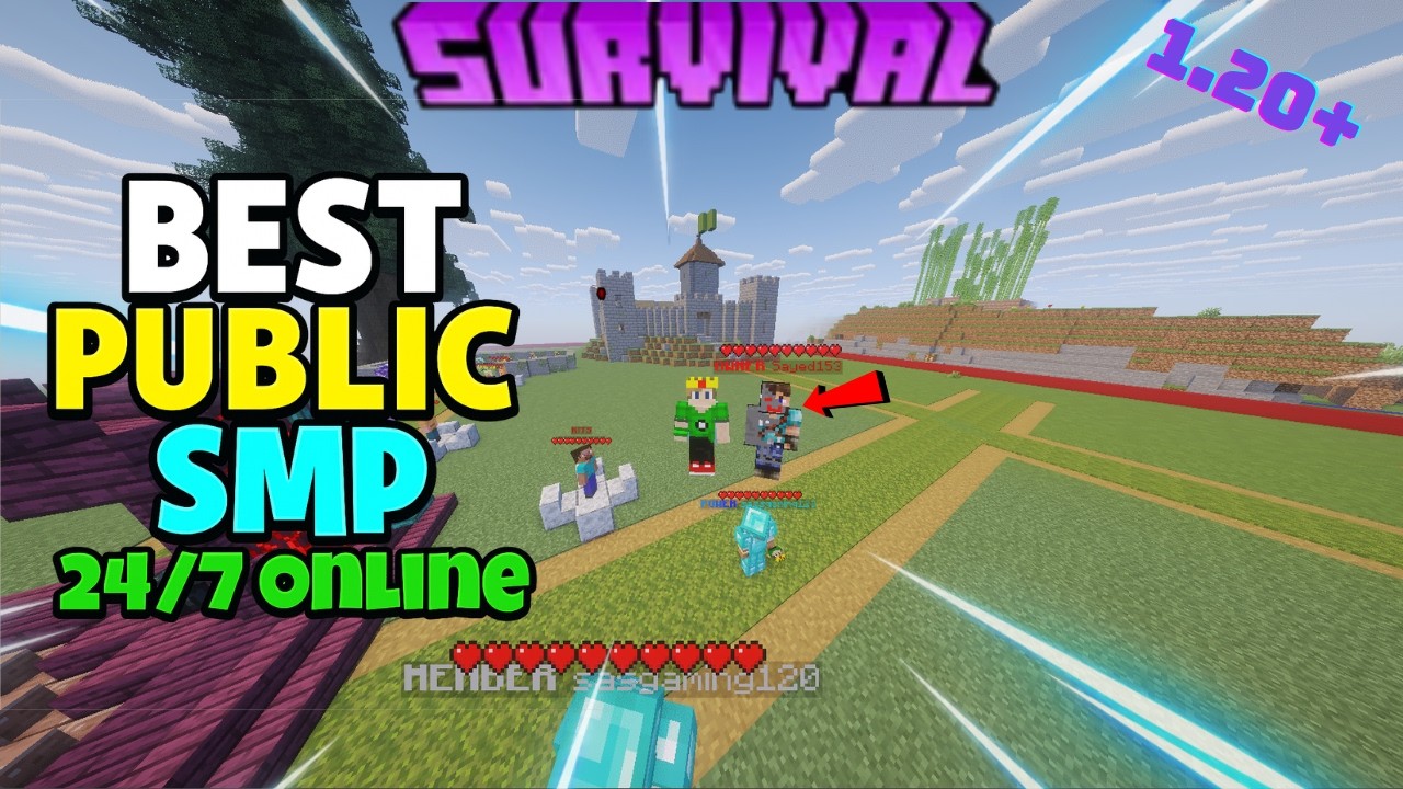 ๐ New Best Public Survival Smp Server For Minecraft ๐ฟ | Java/Pe/Pojav ...