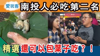 【南投人一定要吃的美食第二名！你有吃過嗎？還可以包葉子吃？】愛玩客詹姆士 精華