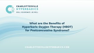 Hyperbaric Oxygen Therapy (HBOT) for Post Concussive Syndrome | Charlottesville Hyperbarics