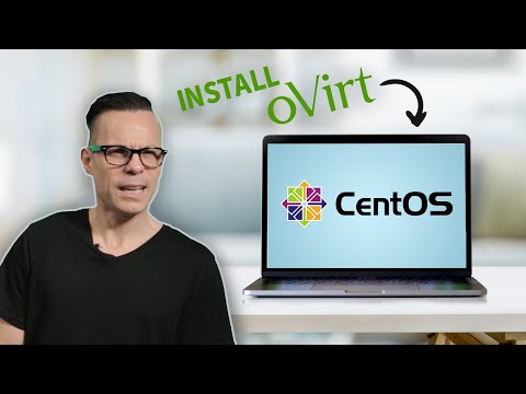 How to install the oVirt virtual machine manager on CentOS 8