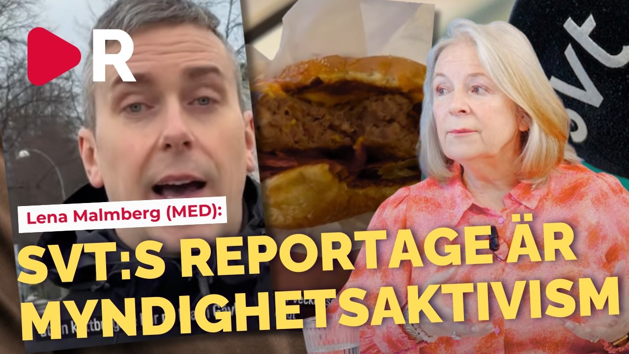 Lena Malmberg kommenterar SVT:s burgarskandal: "Maktmissbruk"
