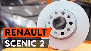 Montage Disque de frein RENAULT SCÉNIC II (JM0/1_) : vidéo gratuit