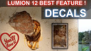 LUMION 12 | NEW BEST FEATURE | DECALS | LUMION CINEMATICS LUMION 12 | NEW BEST FEATURE | DECALS | LUMION CINEMATICS