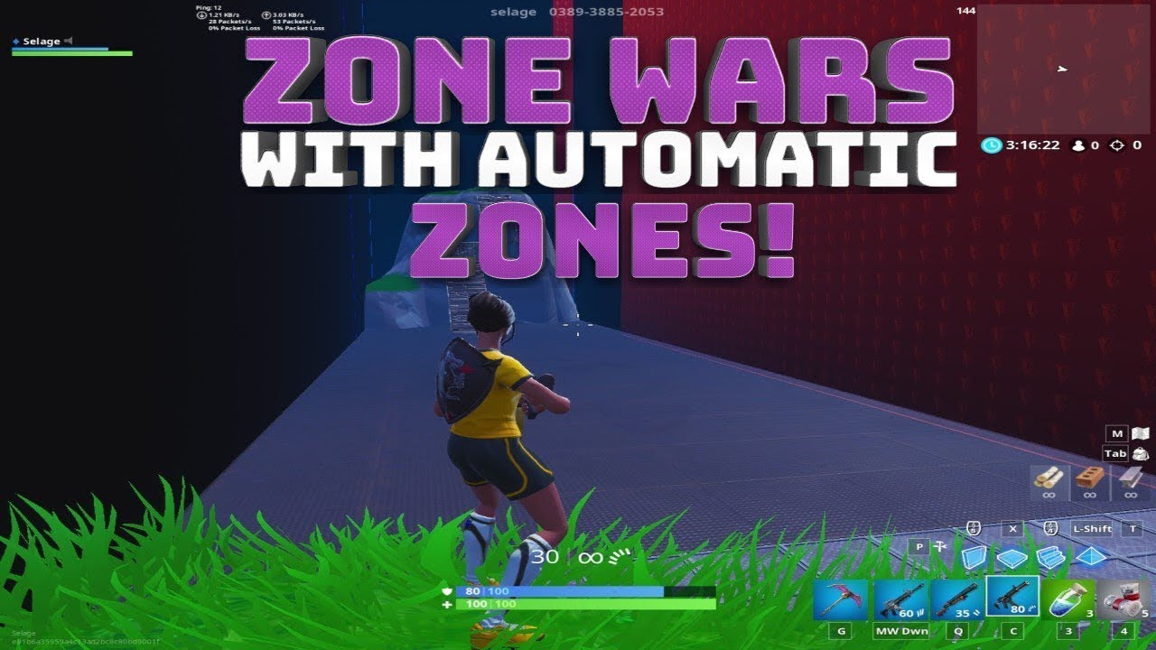 FORTNITE ZONE WARS CODE! (STORM WARS ) - YouTube