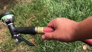 How to Fix a Leaky Garden Hose and or Sprayer, Sprinkler Etc.