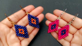 Beads Jewelry Making For Beginners//Earrings Making//Handmade Jewelry// Useful & Easy
