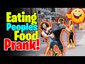 Eating peoples food prank!