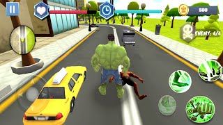 Super City Hero Crime City Battle _ Hulk Monster #3 screenshot 5