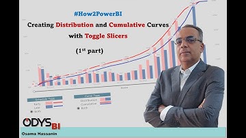 #How2PowerBI  Creating Distribution and Cumulative Curves with Toggle Slicers   Part 1