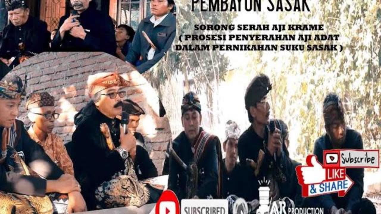 Pembayun ( Prosesi Sorong Serah Aji Krame ) dalam adat sasak terbaru