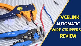 VCELINK Automatic Wire Strippers Review (GJ702 & GJ710BL) #pliers #wiring #electrician