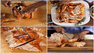 Carving the turkey | how to carve a turkey