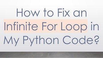 How to Fix an Infinite For Loop in My Python Code?
