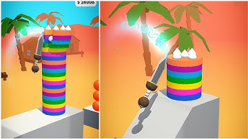 Slice it All 😱✨ All Levels Gameplay  Android , iOS  part 159