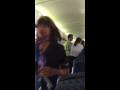 American Flight - Girl Gets Escorted Off Flight