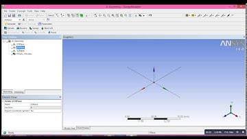 Modeling nozzle In ANSYS