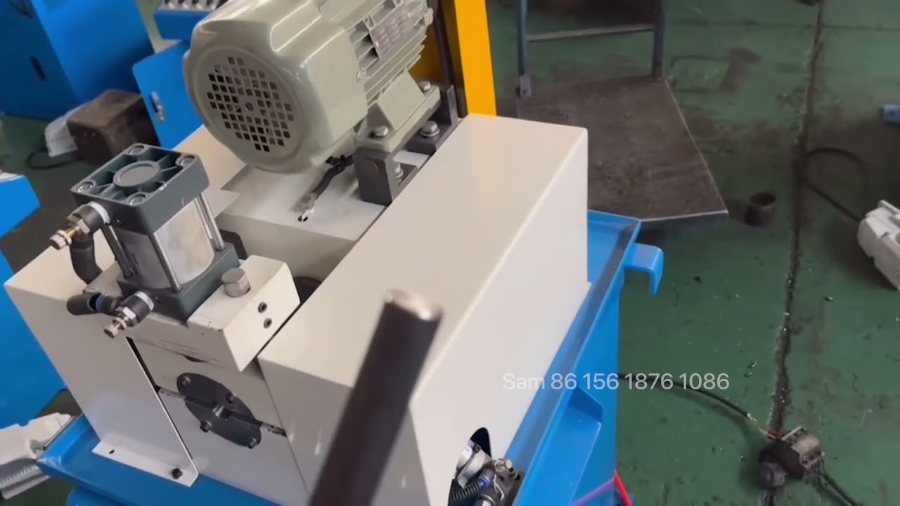 threaded rod chamfering machine
