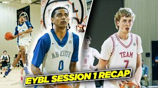 Beckham Black Shows Why He's The #1 PG | Kager Knueppel Could NOT Be Stopped! | EYBL Session 1 Recap