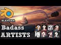 Best and famous Blender artists