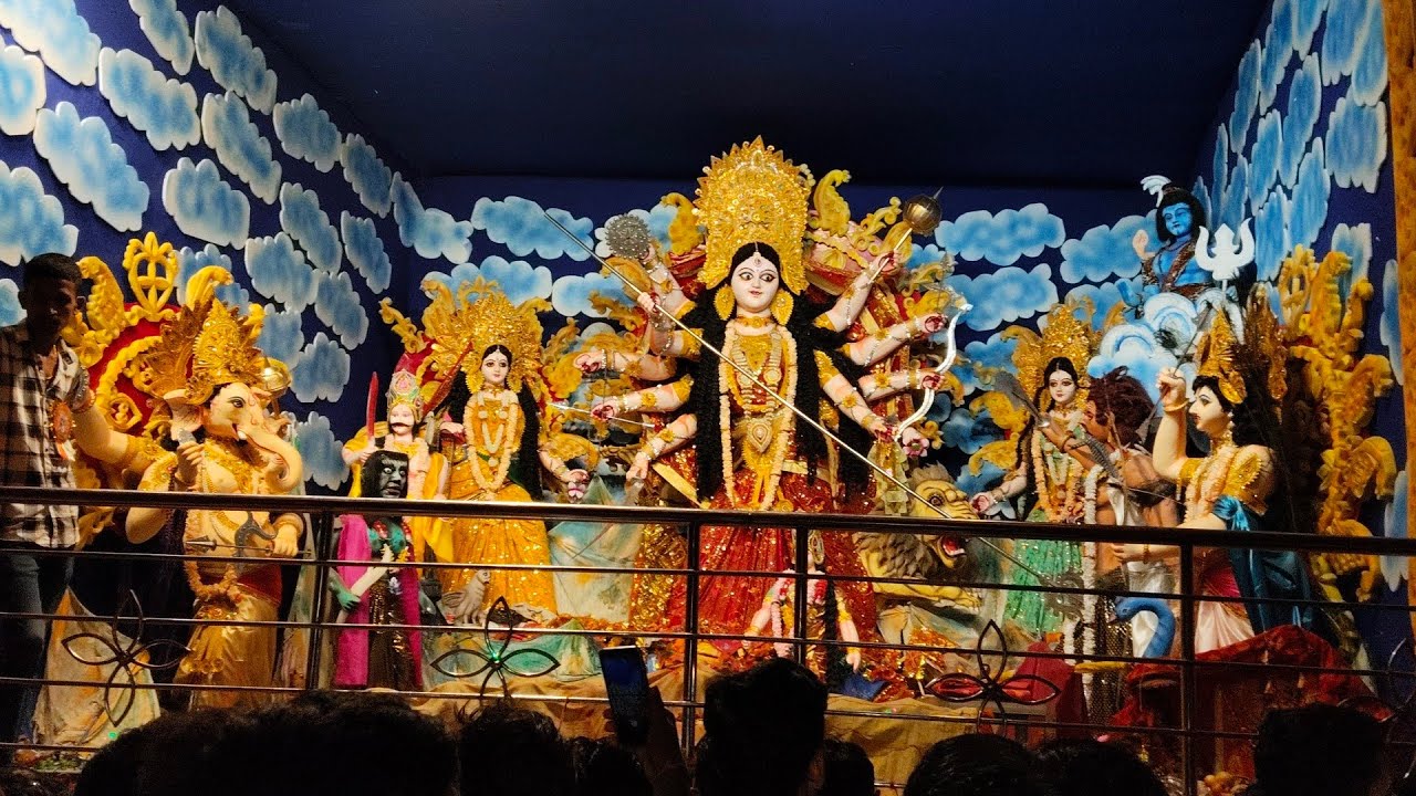 रघुनाथपुर का प्रसिद्ध स्वचालित प्रतिमा //Motihari Durgapuja 