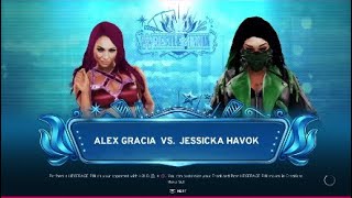 Wwe 2K20 Alex Gracia Vs Jessicka Havok