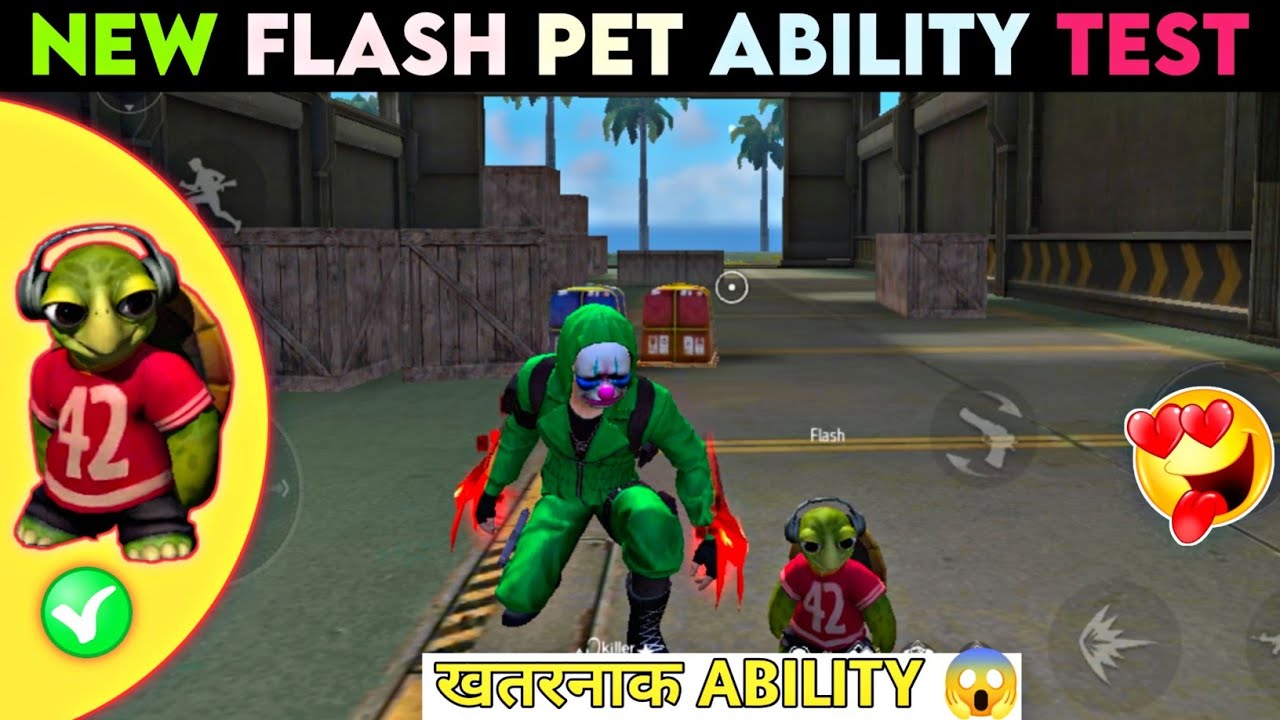 Flash Pet Ability Test || New Flash Pet Ability Full Details || Flash Pet Ability || Free Fire
