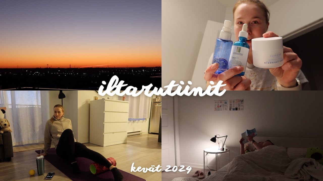 Mun iltarutiinit 💫💤   rauhallinen arki-ilta 5 pm - 11 pm