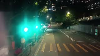 [Christmas Eve Nighttime Run] CTB 6X bus ride from Stanley Village to Central Exchange Square 