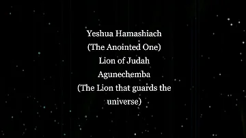 Nathaniel Bassey - Yeshua Hamashiach Lyrics w/ Translation