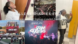 college diaries: episode two ( nccu homecoming:hip hop concert/step show etc.)